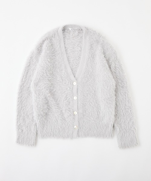 Another Edition ふわもこ ループカーディガン one after another NICE CLAUP カーディガン ふわもこロング