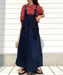 Q | ワークジャンスカ(ジャンパースカート)