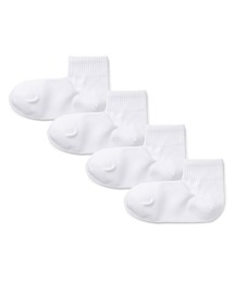 無印良品 | 婦人　足なり直角　ショート丈靴下（４足組）(ソックス/靴下)