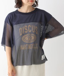 LEPSIM | 【DISCUS／ディスカス】メッシュT　129355(Tシャツ/カットソー)