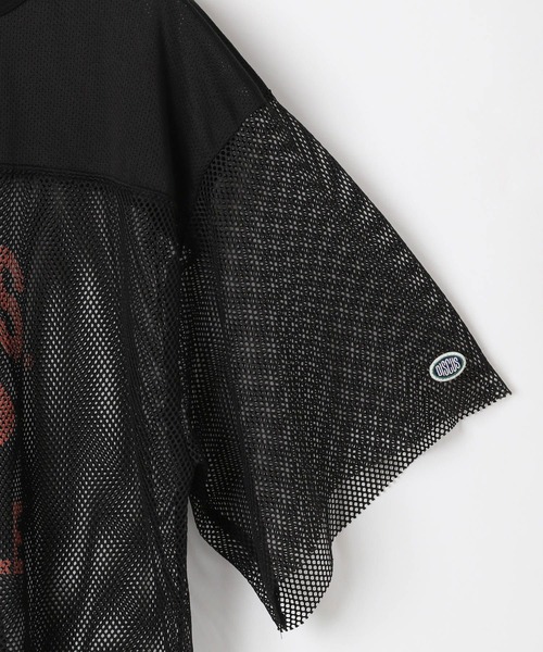 LEPSIM(レプシィム)の「【DISCUS/ディスカス】メッシュT 129355(Tシャツ/カットソー・レディース・グレー/ブラック/ホワイト系その他/ネイビー・FREE)」の21枚目の写真