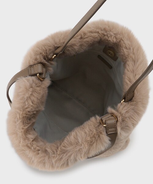 【セール】【フェイクファー】ウィンタートートバッグ（トートバッグ）｜INDIVI（インディヴィ）