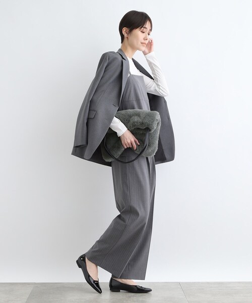 【セール】【フェイクファー】ウィンタートートバッグ（トートバッグ）｜INDIVI（インディヴィ）