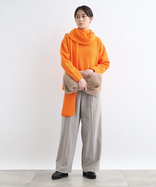 【セール】【フェイクファー】ウィンタートートバッグ（トートバッグ）｜INDIVI（インディヴィ）