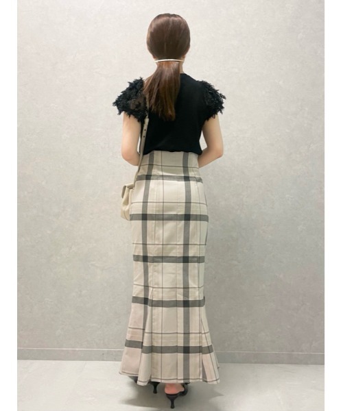 SNIDEL / スナイデル チュールスリーブカットトップス SNIDEL（スナイデル）の「チュールスリーブカットトップス（T