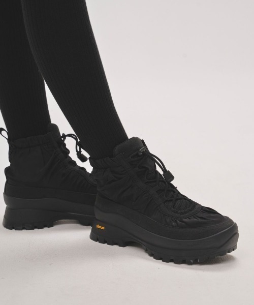 TODAYFUL（トゥデイフル）の「TODAYFUL　Vibramsole Drawstring Sneakers ビブラムソールドローストリングスニーカー/12421023（スニーカー・レディース・ブラック・37/36/38）」の8枚目の写真