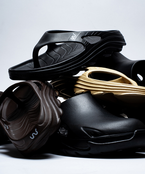 Doubleu（ダブリュー）の「Doubleu / ダブリュー RIVA MEN（サンダル・メンズ・チャコールグレー/ブラック/カーキ/ブラウン・40/41/42/43）」の18枚目の写真