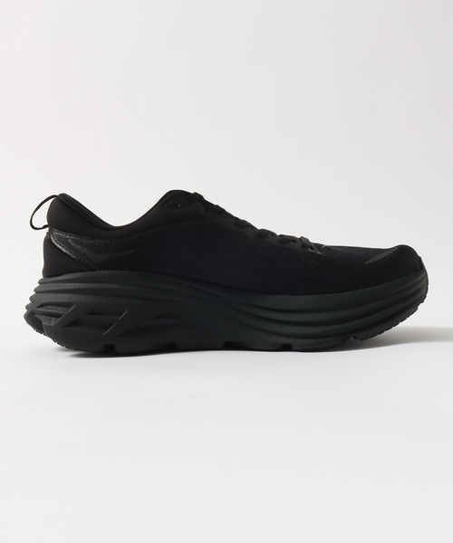 HOKA(ホカ)の「HOKA ONE ONE (ホカ オネオネ) M BONDI 8 1123202-BBLC(スニーカー・メンズ・ブラック・26cm/26.5cm/27.5cm/28cm/27cm)」の4枚目の写真