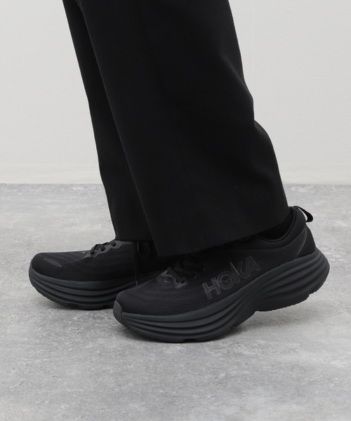 HOKA(ホカ)の「HOKA ONE ONE (ホカ オネオネ) M BONDI 8 1123202-BBLC(スニーカー・メンズ・ブラック・26cm/26.5cm/27.5cm/28cm/27cm)」の17枚目の写真