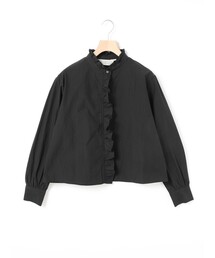 MidiUmi フリルショートシャツ