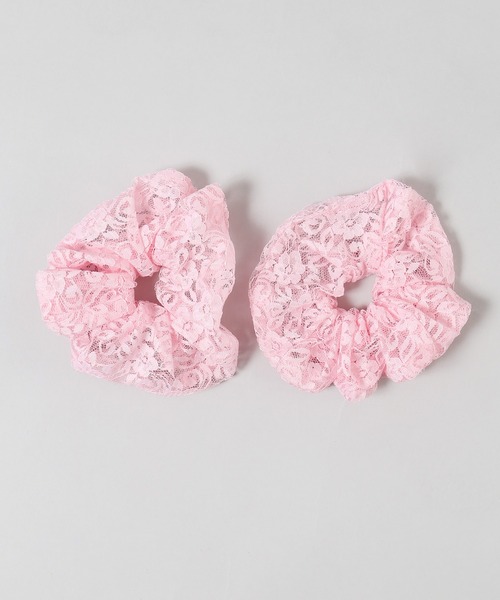 WC（ダブル シー）の「【2点SET】レースシュシュセット（シュシュ・レディース・ブラック/ホワイト/ピンク・FREE）」の22枚目の写真