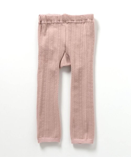 apres les cours（アプレレクール）の「レースフリルレギンス（タイツ/ストッキング・キッズ・ピンク/アイボリー・80）」の9枚目の写真