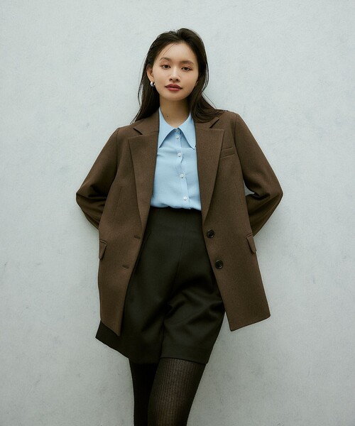 EMMEL REFINES＞EM 2ボタン テーラード ジャケット