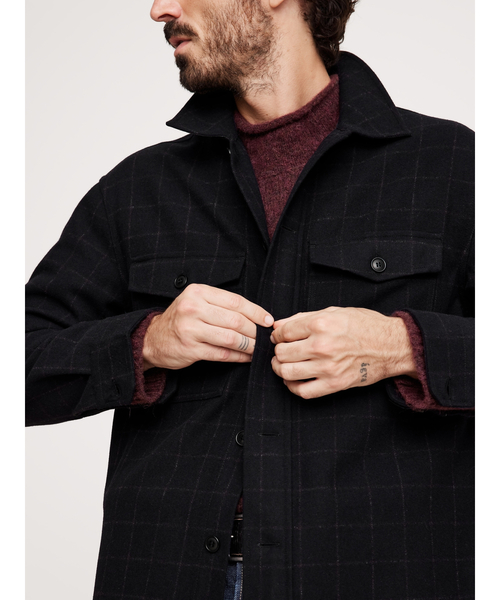BANANA REPUBLIC ベロアシャツ MブラックVINTAGE BANANA REPUBLIC ベロアシャツ MブラックVINTAGE