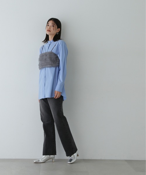 【セール】◆チュールビスチェ＆シャツセット（シャツ/ブラウス）｜N.（N. Natural Beauty Basic）（エヌエヌナチュラルビューティーベーシック）