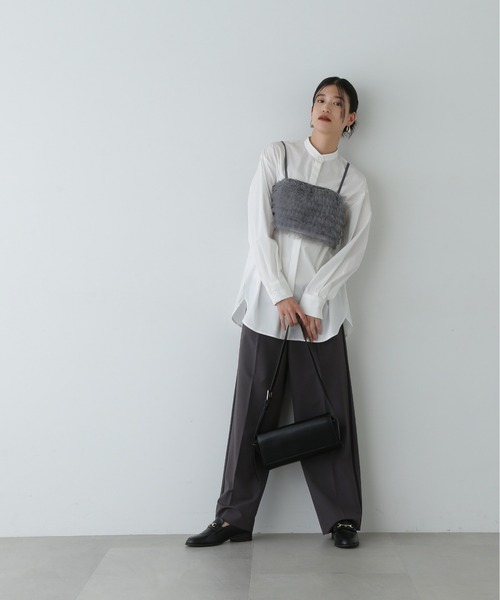 【セール】◆チュールビスチェ＆シャツセット（シャツ/ブラウス）｜N.（N. Natural Beauty Basic）（エヌエヌナチュラルビューティーベーシック）