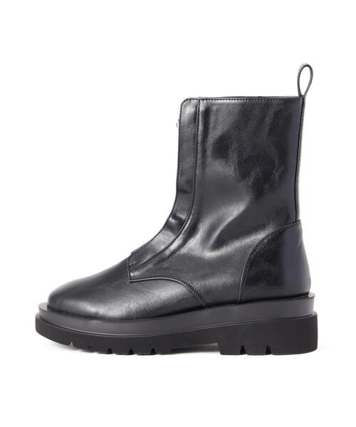 NATURAL BEAUTY BASIC（ナチュラルビューティーベーシック）の「◇ 【Oggi掲載】Wストームジップブーツ（ブーツ・レディース・ブラック・LARGE/MEDIUM/SMALL）」の3枚目の写真