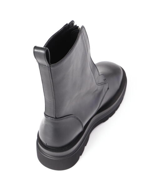 NATURAL BEAUTY BASIC（ナチュラルビューティーベーシック）の「◇ 【Oggi掲載】Wストームジップブーツ（ブーツ・レディース・ブラック・LARGE/MEDIUM/SMALL）」の4枚目の写真