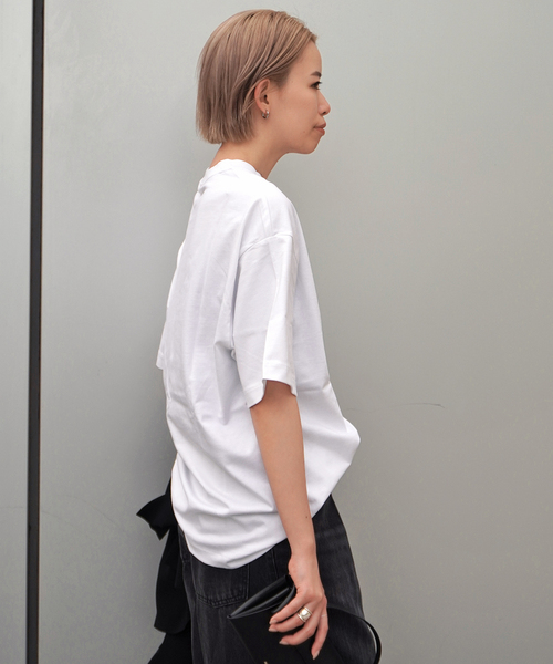 Calvin Klein（カルバン・クライン）の「【Calvin Klein / カルバン クライン】Standard Logo T-sh（Tシャツ/カットソー・レディース・ホワイト/ブラック・FREE）」の13枚目の写真