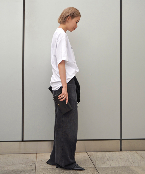 Calvin Klein（カルバン・クライン）の「【Calvin Klein / カルバン クライン】Standard Logo T-sh（Tシャツ/カットソー・レディース・ホワイト/ブラック・FREE）」の16枚目の写真