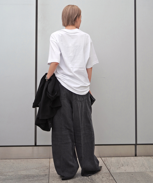 Calvin Klein（カルバン・クライン）の「【Calvin Klein / カルバン クライン】Standard Logo T-sh（Tシャツ/カットソー・レディース・ホワイト/ブラック・FREE）」の17枚目の写真