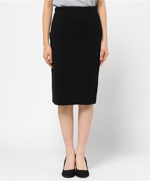 DouDou(ドゥドゥ)の「【DouDou】ミディロングタイトスカート(スカート・レディース・イエロー/グレー/ブラック・FREE)」の4枚目の写真