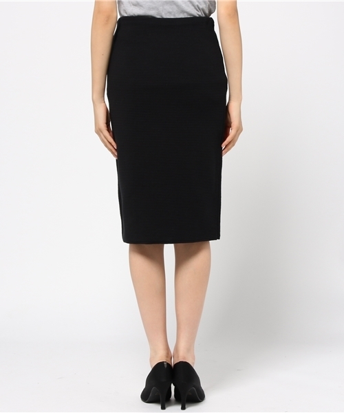 DouDou(ドゥドゥ)の「【DouDou】ミディロングタイトスカート(スカート・レディース・イエロー/グレー/ブラック・FREE)」の6枚目の写真