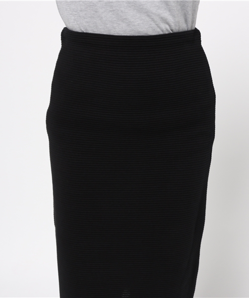 DouDou(ドゥドゥ)の「【DouDou】ミディロングタイトスカート(スカート・レディース・イエロー/グレー/ブラック・FREE)」の7枚目の写真