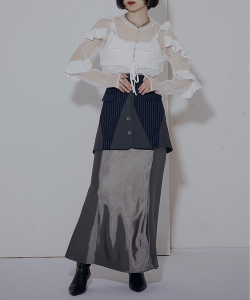 シルク製 me couture ♡ レア deicy レイヤー ワイヤー入り シルク製 me couture ♡ レア deicy レイヤー ワイヤー入り