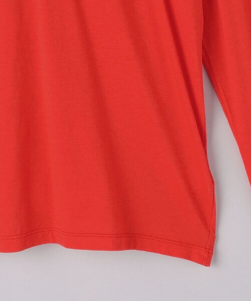 UNITED ARROWS(ユナイテッドアローズ)の「Uネック ロングスリーブ Tシャツ(Tシャツ/カットソー・レディース・ホワイト/ブラック/レッド・FREE)」の17枚目の写真