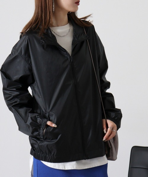 セール】ベーシック ブルゾン ナイロン ジャンパー ジャケット 軽量