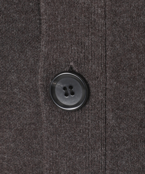 【フレームワーク】カレッジロゴカーディガン ブラウン FRAMeWORK（フレームワーク）の「st.Johns 3rd club 別注