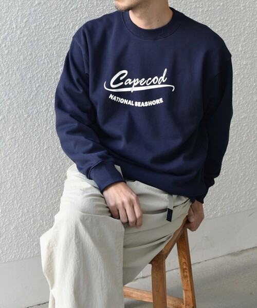 SHIPS any（シップス エニィ）の「【WEB限定】SHIPS any: NATIONAL PARK プリント スウェット 24FW (ユニセックス)◇（スウェット・メンズ・ネイビー/ダークグレー/ブラック/グレー/ナチュラル・SMALL/MEDIUM/LARGE）」の20枚目の写真