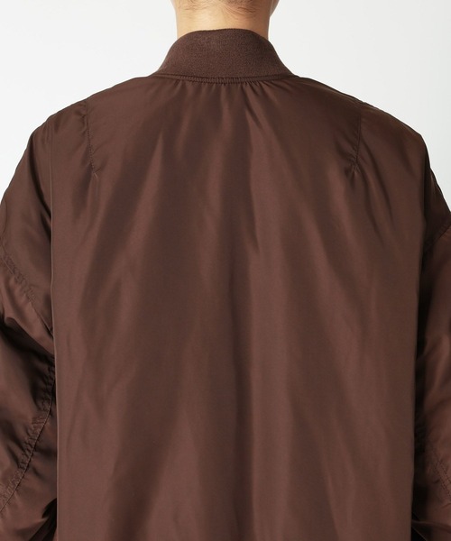 BABYLONE（バビロン）の「【WEB限定】リバーシブルMA-1（MA-1・レディース・ライトベージュ/ブラック/ネイビー/ブラウン/ベージュ・フリー）」の13枚目の写真