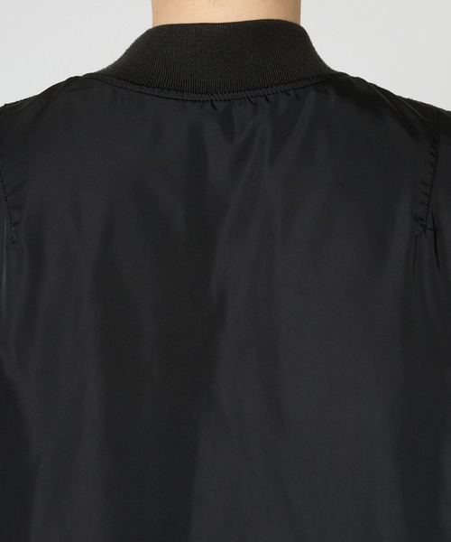 BABYLONE（バビロン）の「【WEB限定】リバーシブルMA-1（MA-1・レディース・ライトベージュ/ブラック/ネイビー/ブラウン/ベージュ・フリー）」の21枚目の写真