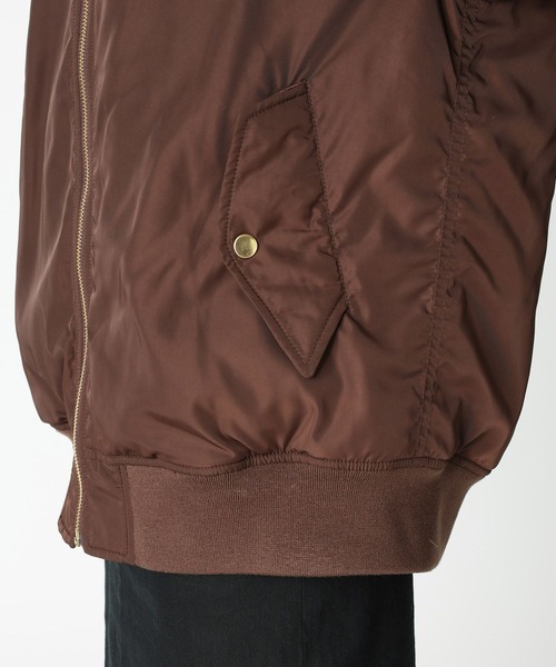 BABYLONE（バビロン）の「【WEB限定】リバーシブルMA-1（MA-1・レディース・ライトベージュ/ブラック/ネイビー/ブラウン/ベージュ・フリー）」の15枚目の写真