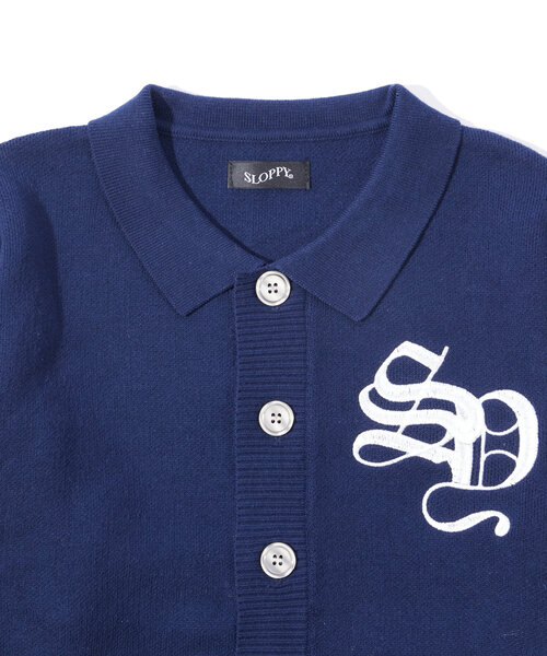 WHO'S WHO gallery(フーズフーギャラリー)の「【SLOPPY/スロッピー】SLOPPY 刺繍カーデ(カーディガン/ボレロ・レディース・ネイビー/ブラウン/オフホワイト/グレー・FREE)」の7枚目の写真