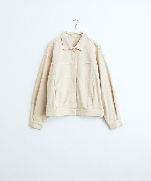 [セットアップ対応]ルーズデニムジャケット【オーガニックコットン】（デニムジャケット）｜for/c（フォーシー）