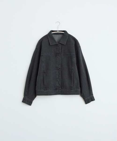 [セットアップ対応]ルーズデニムジャケット【オーガニックコットン】（デニムジャケット）｜for/c（フォーシー）
