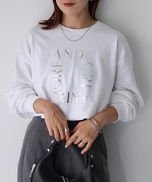GILDAN スクエアロゴプリントロンT
