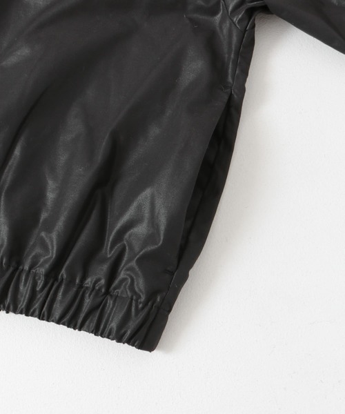 FORK&SPOON（フォークアンドスプーン）の「『WEB/一部店舗限定』FORK&SPOON　レザーライクブルゾン（ブルゾン・レディース・ブラック/ブラウン・1）」の19枚目の写真