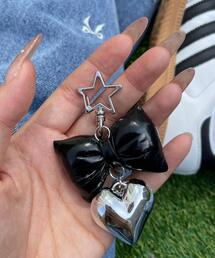 WEGO | WEGO/クッションリボンハートキーホルダー(キーホルダー)