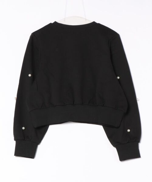 Q（キュー）の「ドットパール スウェット（スウェット・レディース・ブラック/ライトグレー・MEDIUM）」の13枚目の写真