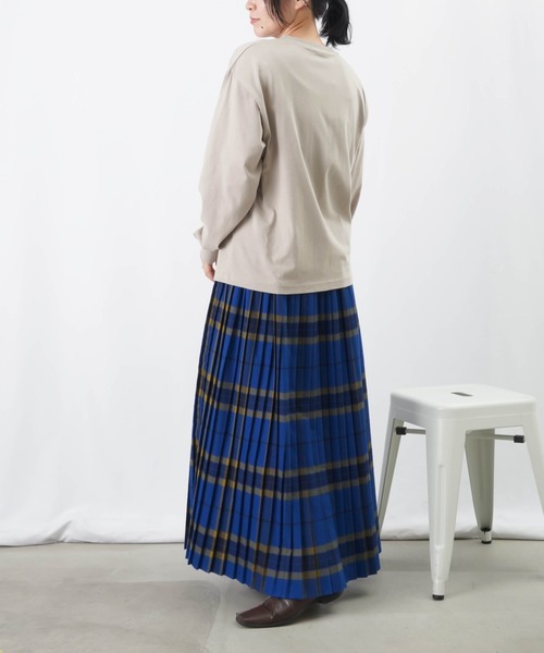 LUCA/LADY LUCK LUCA(ルカ/レディラックルカ)の「LC/LLL ボックスプリントロンT(Tシャツ/カットソー・レディース・グレー/オフホワイト/オレンジ/チャコールグレー・FREE)」の21枚目の写真