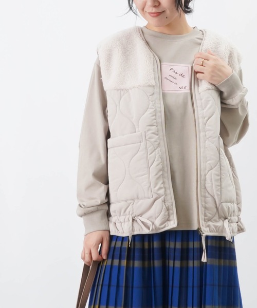 LUCA/LADY LUCK LUCA(ルカ/レディラックルカ)の「LC/LLL ボックスプリントロンT(Tシャツ/カットソー・レディース・グレー/オフホワイト/オレンジ/チャコールグレー・FREE)」の22枚目の写真