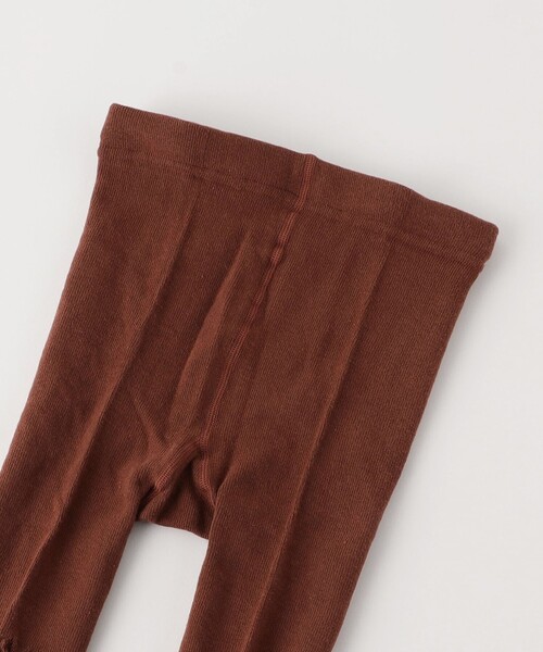 green label relaxing（グリーンレーベルリラクシング）の「GLR フロート アミタイツ / キッズ  100cm-140cm（タイツ/ストッキング・キッズ・グレー/ナチュラル/ダークブラウン/ブラウン・M(110-130cm)/L(120-140cm)/S(100-110cm)）」の5枚目の写真