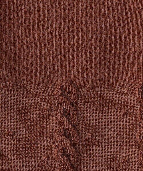 green label relaxing（グリーンレーベルリラクシング）の「GLR フロート アミタイツ / キッズ  100cm-140cm（タイツ/ストッキング・キッズ・グレー/ナチュラル/ダークブラウン/ブラウン・M(110-130cm)/L(120-140cm)/S(100-110cm)）」の9枚目の写真