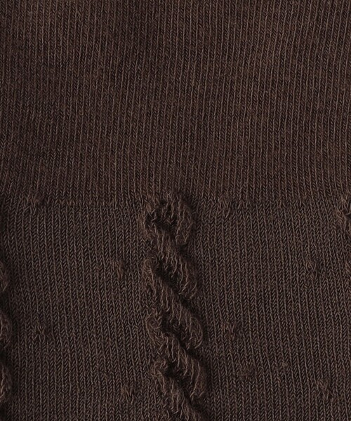 green label relaxing（グリーンレーベルリラクシング）の「GLR フロート アミタイツ / キッズ  100cm-140cm（タイツ/ストッキング・キッズ・グレー/ナチュラル/ダークブラウン/ブラウン・M(110-130cm)/L(120-140cm)/S(100-110cm)）」の12枚目の写真