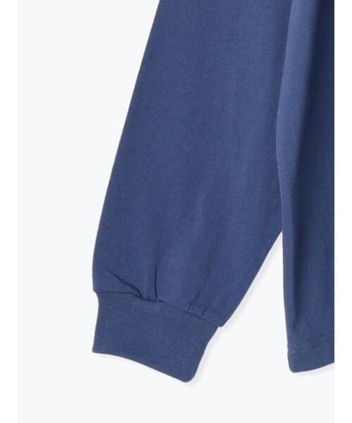 ehka sopo（エヘカソポ）の「ヴィンテージ風プリントロンT（Tシャツ/カットソー・レディース・チャコールグレー/ブルー/オフホワイト・F）」の17枚目の写真