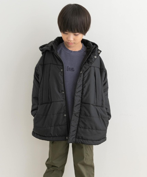 URBAN RESEARCH DOORS（アーバンリサーチドアーズ）の「『洗濯可/撥水』THERMOARENA中綿コート(KIDS)（その他アウター・キッズ・アイボリー/ブラック・105/120/135）」の10枚目の写真